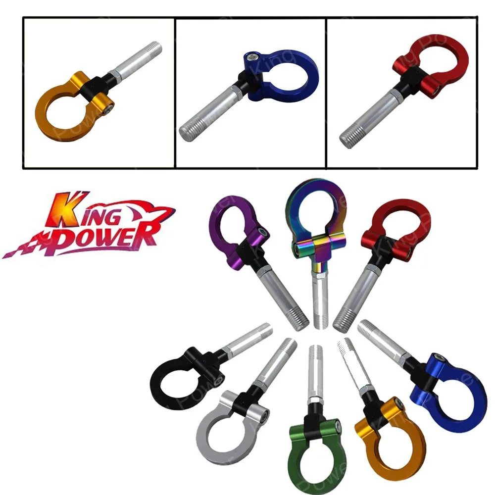 

KP-NEW RACING TOW TOWING HOOK SCREW ALUMINUM T2 FOR MAZDA 2 5 6 RX-8 CNC