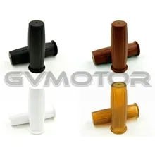 Для SR400 Боббер рукоятка для руля резиновая ручка скутера ручки ретро мотоцикл ручка модифицированные части мотоцикла