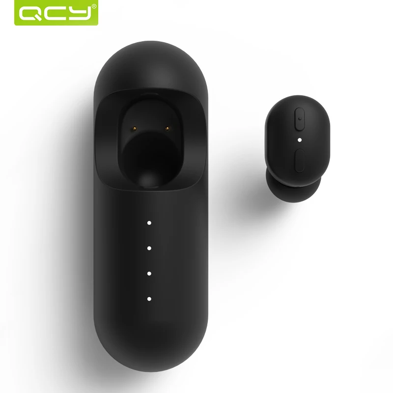 

QCY Mini1 Bluetooth Earphone with Mic Wireless Portable Headset Noise Cancelling Music Earbud with 580mAh Charging Case