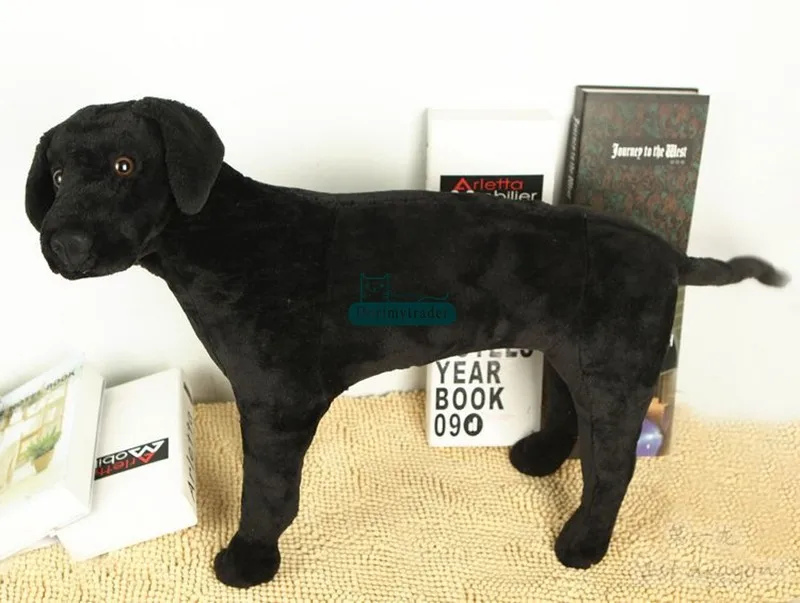 Dorimytrader 24'' 61cm Big Stuffed Soft Plush Cute Animal Labrador Retriever Dog Toy, Free Shipping DY60299