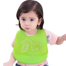 Мультяшные Детские Силиконовые Слюнявчики хлопковые нагрудники регулируемые водонепроницаемые нагрудники для кормления детей слюнявчик детские товары