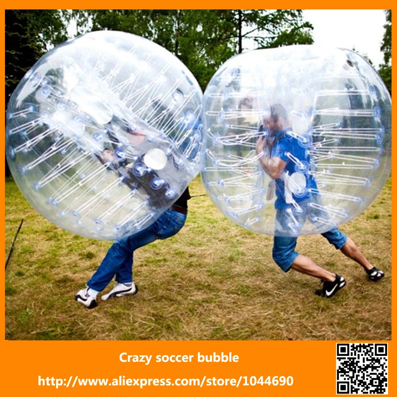 Awesome human bubble ball