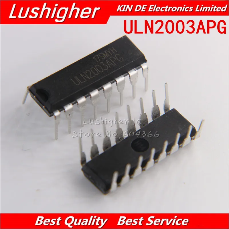 10 шт. ULN2003APG DIP16 ULN2003A DIP ULN2003 ULN2003AP ULN2003AN IC