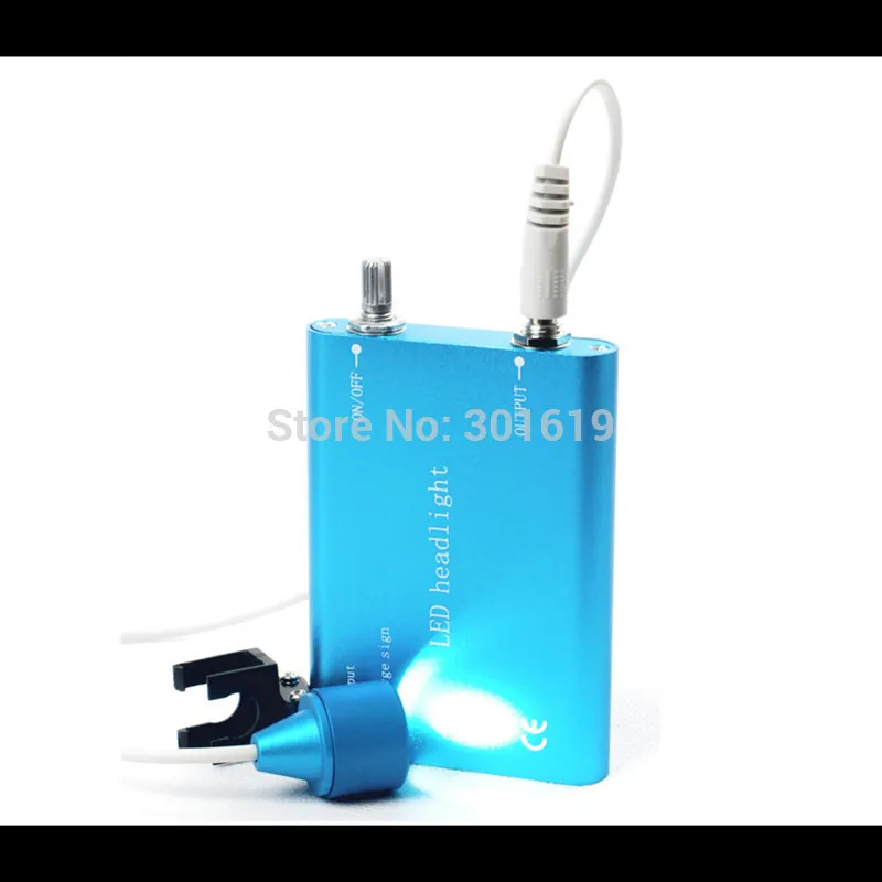 

Best Offer Brand New CE BLUE Dentist Dental LED Head Light Lamp For Dental Loupe
