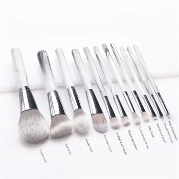 

11pcs/lot Makeup Brushes Set Landscape Rural style Handle for Foundation Powder Blush Eyeshadow Concealer Make up Tools T11014