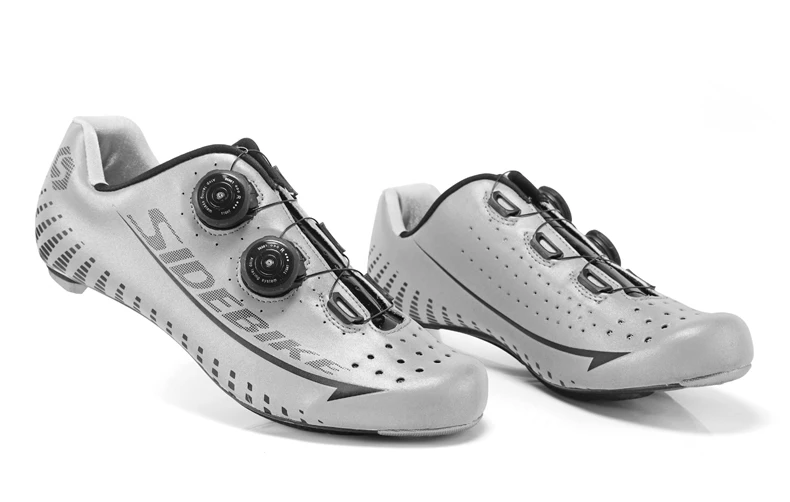 Sidebike 3M Reflectiv Carbon Ultralight Cycling Shoes self-Locking Racing Bike Shoes Road Bike Athletic Riding Shoes Ciclismo
