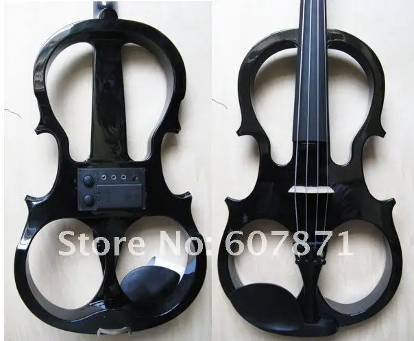 

4/4 High quality Electric violin black 8#