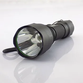 Linterna Led de Xml-Q5 para caza, pesca y Camping, linterna con luz de 1600 lúmenes, lámparas tácticas recargables