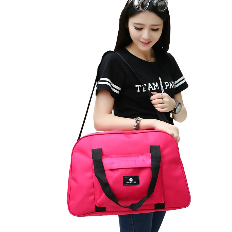 

2018 Fashion portable shoulder bag casual travel bag luggage duffle Waterproof Travel Tote men and women PT1133