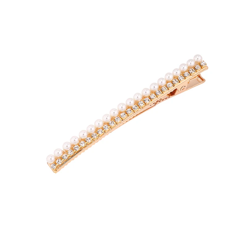 Женская кристальная элегантная жемчужная заколка Корейская Шпилька заколка для волос аксессуары для волос заколка для волос для девочек
