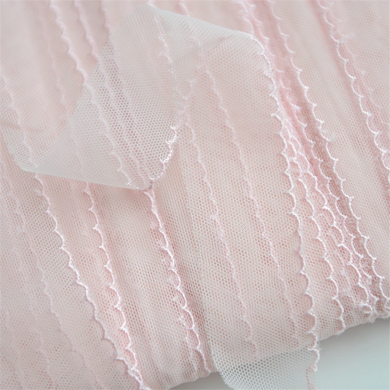 Детская одежда 5 метров в рулоне кружевное платье Чонсам с простой милой пудрой
