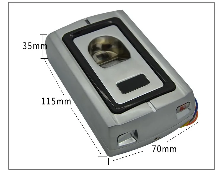 Автономная система контроля доступа по отпечаткам пальцев дешевая цена хорошее качество считыватель отпечатков пальцев система блокировки двери F007-C