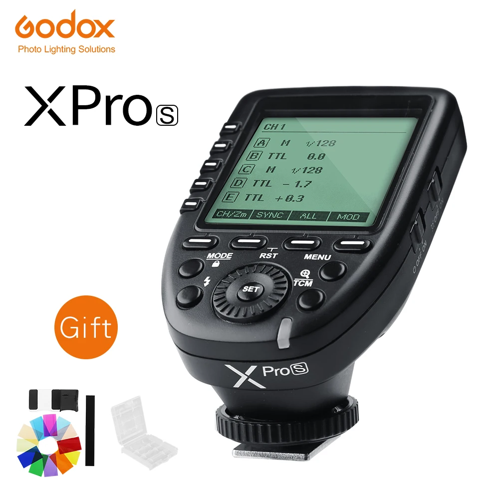 Godox Godox Xpro-S TTL HSS X System 2.4G Wireless LCD Flash Trigger For Sony Camera 
