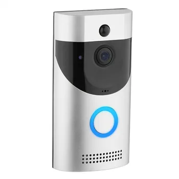 

Smart Wireless Wifi Video Doorbell Intercom 720P Phone Call Door Bell Camera Infrared Remote Record Home Security Monitoring