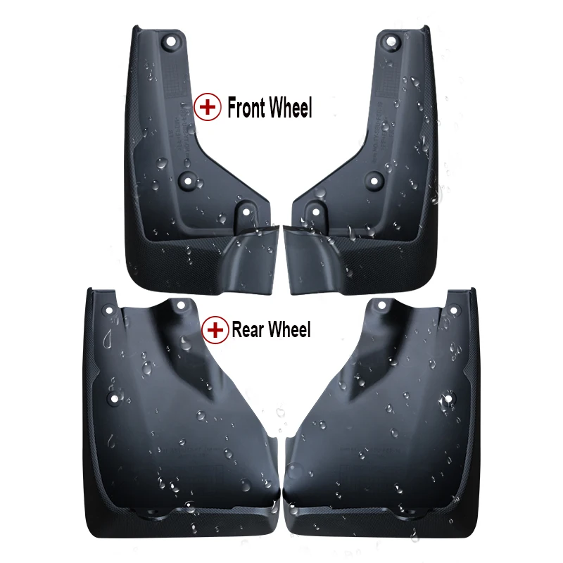 

KOUVI Car Accessories Mud Flaps Splash Guards Cover Fender for Subaru Forester SK 2018 2019