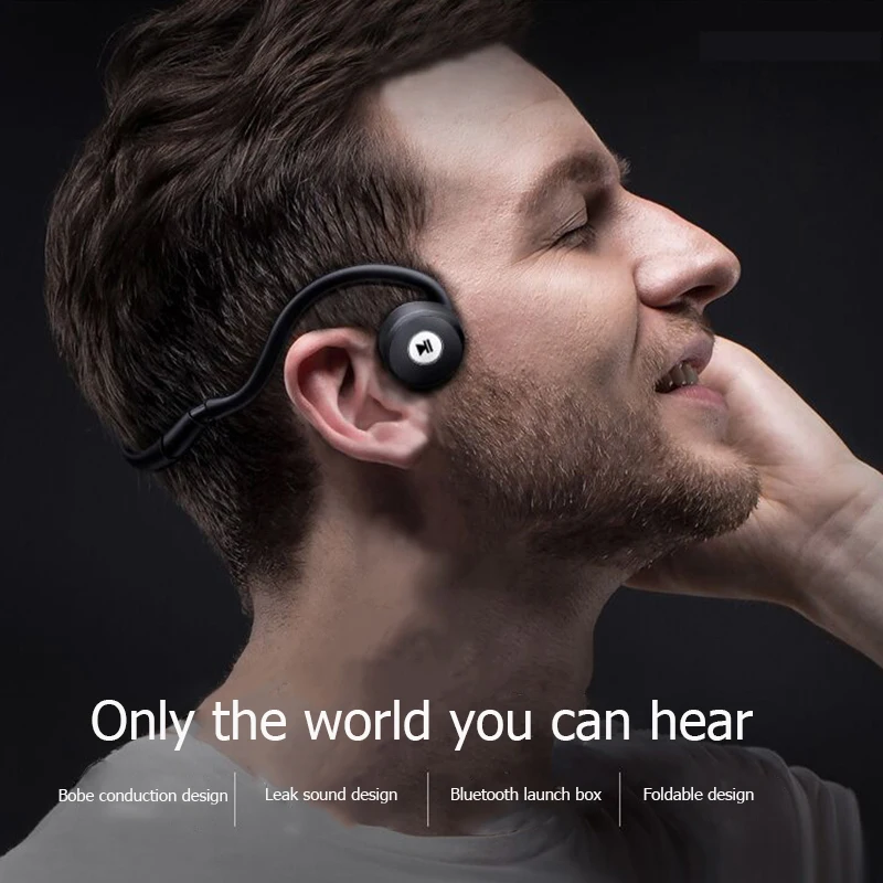 B2 Беспроводные наушники с костной проводимостью Bluetooth Спортивная
