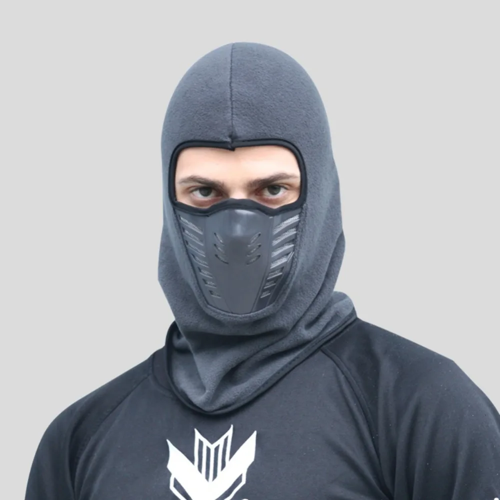 Balaclava Winter Full Face Mask Neck Scarf Windproof Cycling Fleece