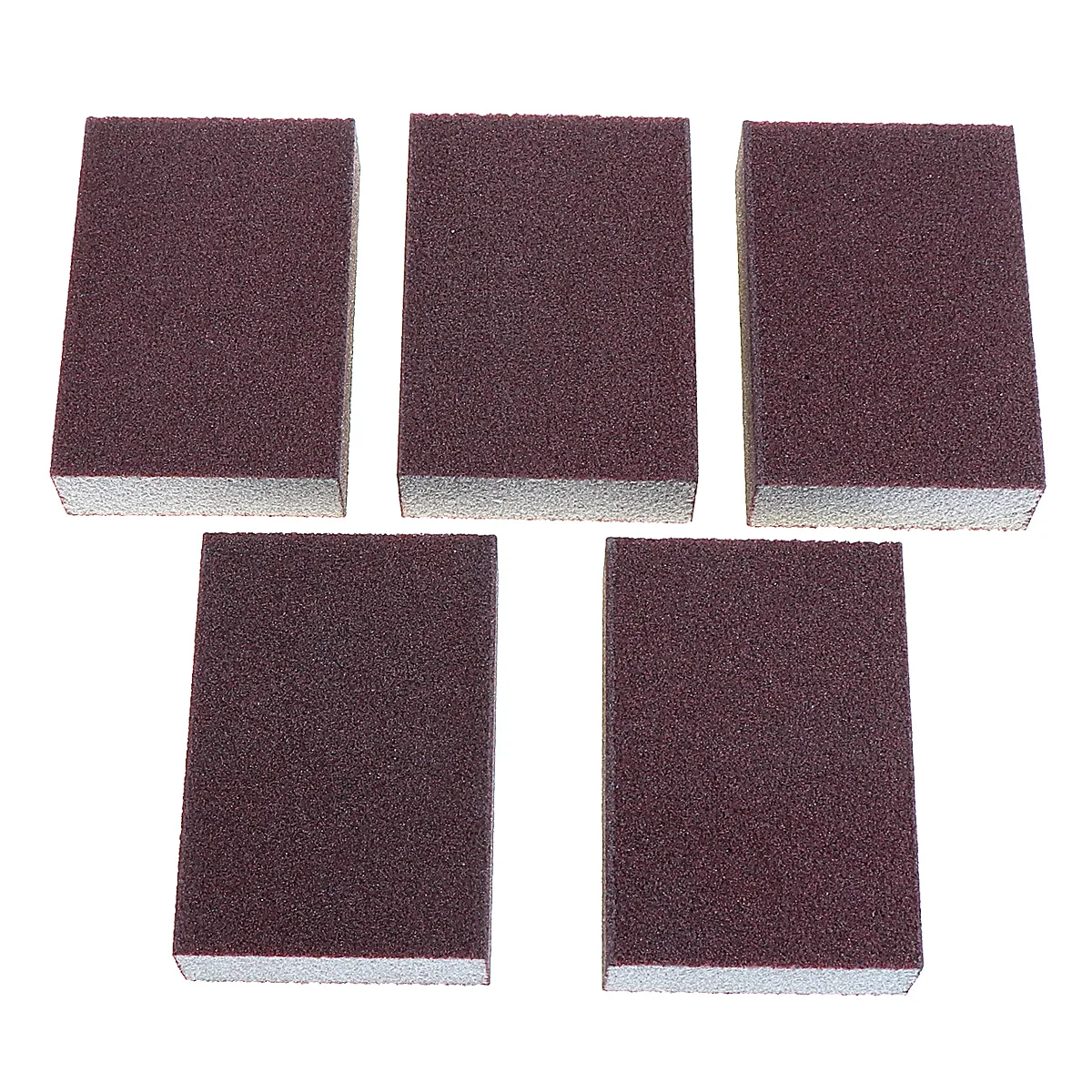 Buy 5pcs High Density Emery Sponge Polished Sandpaper