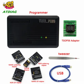 

Newest ProMan Professional nor nand programmer repair tool copy NAND FLASH data recovery+TSOP48&56 TSOP56 adapter Free shipping