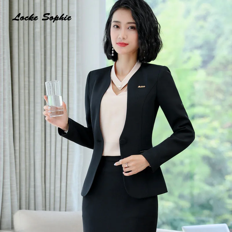 1pcs Women Plus size Blazers coats 2019 Spring Fashion cotton blend V-neck Suits jackets ladies Skinny office Blazers Suits coat