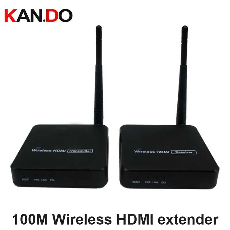 Hbt-216 100 м Беспроводной HDMI удлинитель передатчик приемник комплект до 100 м/328ft поддерживает IR HDMI передачи HDMI видео Отправителя