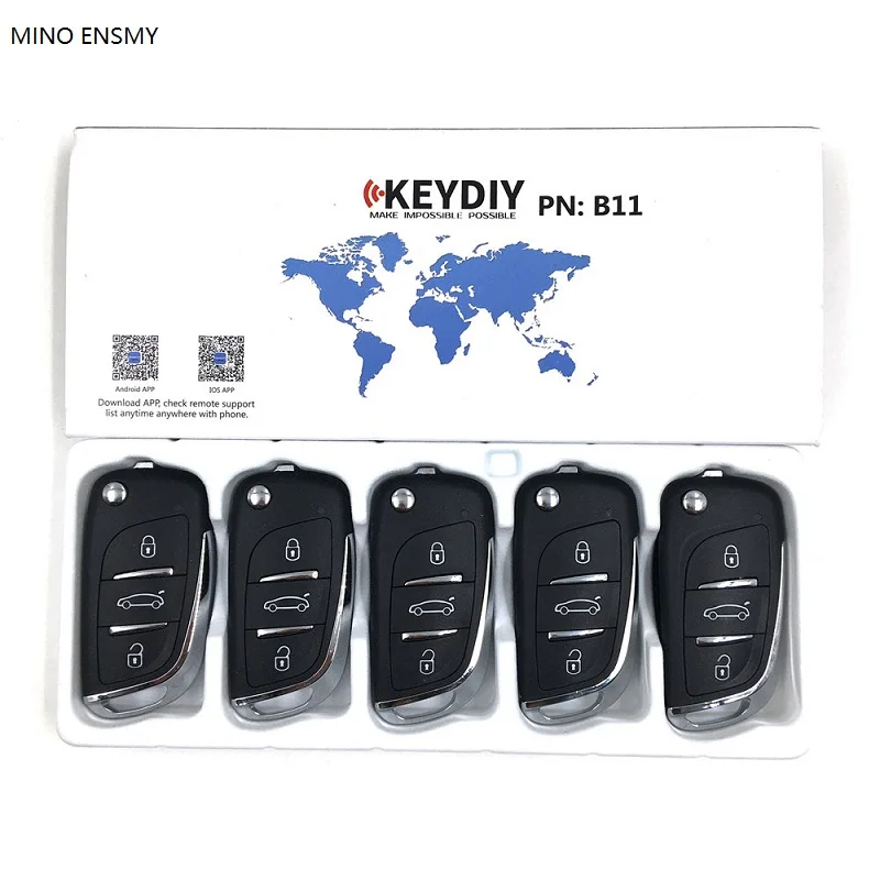 

remote key B11 3 Button B series remote control for URG200 KD900 KD900+ remote master Free shipping 5pcs/lot