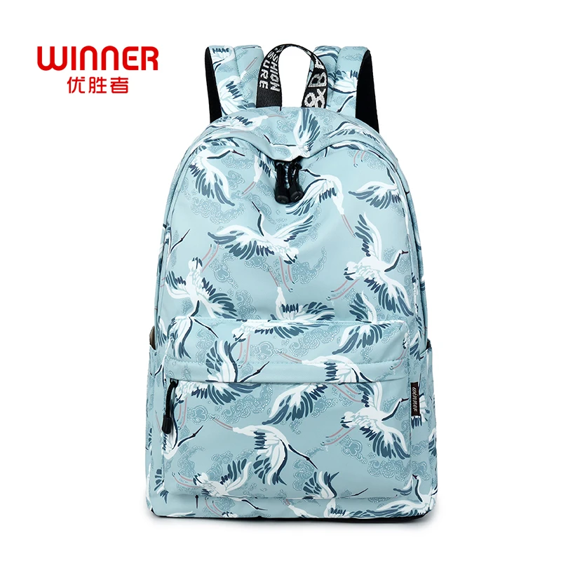 

WINNER New Printing Women School Bag Backpack For Teenage Girls Backpacks Female Schoolbag Mochila Laptop Bag Bolsa Feminina