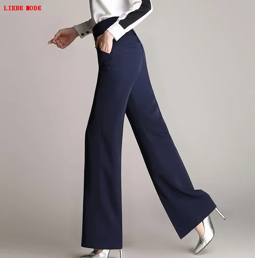 office ladies high waist work trousers women high waist