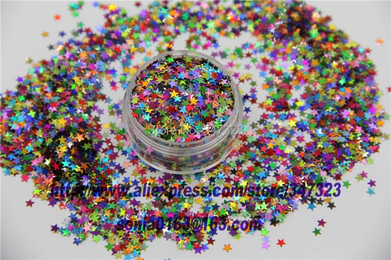 Mix Laser Colors Star Shape glitter 3mm (4).jpg