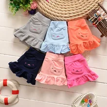 Hot! 2016 100% cotton newborn baby lace pants pocket pants baby girls pants bottoming culottes Free shipping 1-2 years
