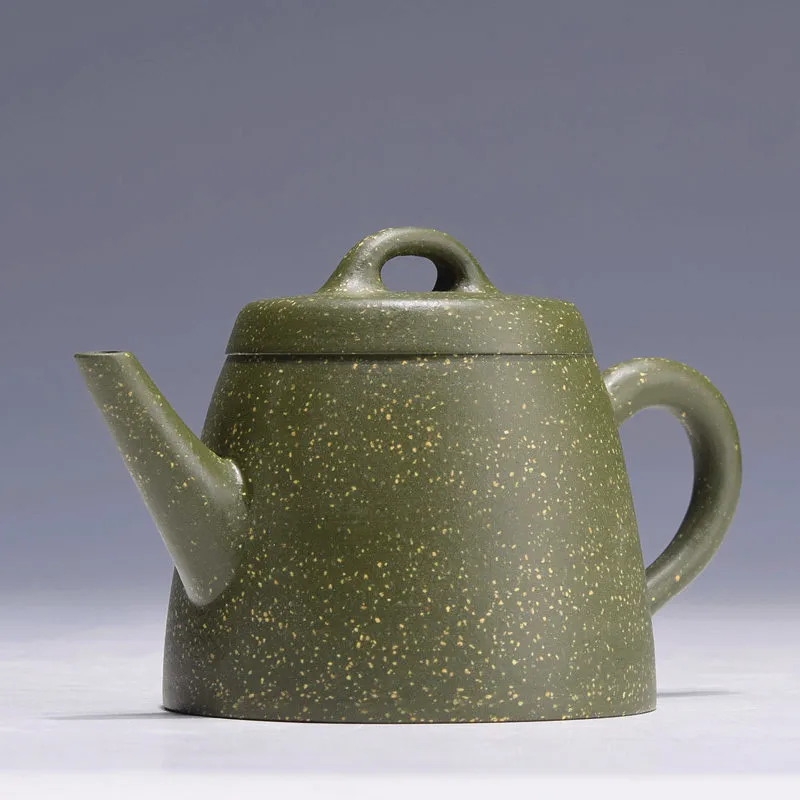200 мл аутентичный китайский чайник для заварки чая редкий зеленый Глиняный Чайник знаменитый китайский чай кунг-фу Zisha чайник Pu'er чай черный чай подарок