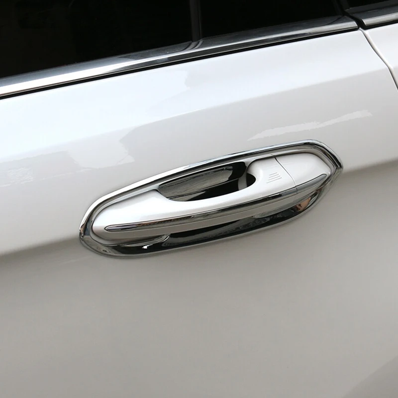 For Ford Edge 2015 2016 2017 Car styling ABS Chrome Door protector handle Bowl Panel Cover Trim | Автомобили и мотоциклы