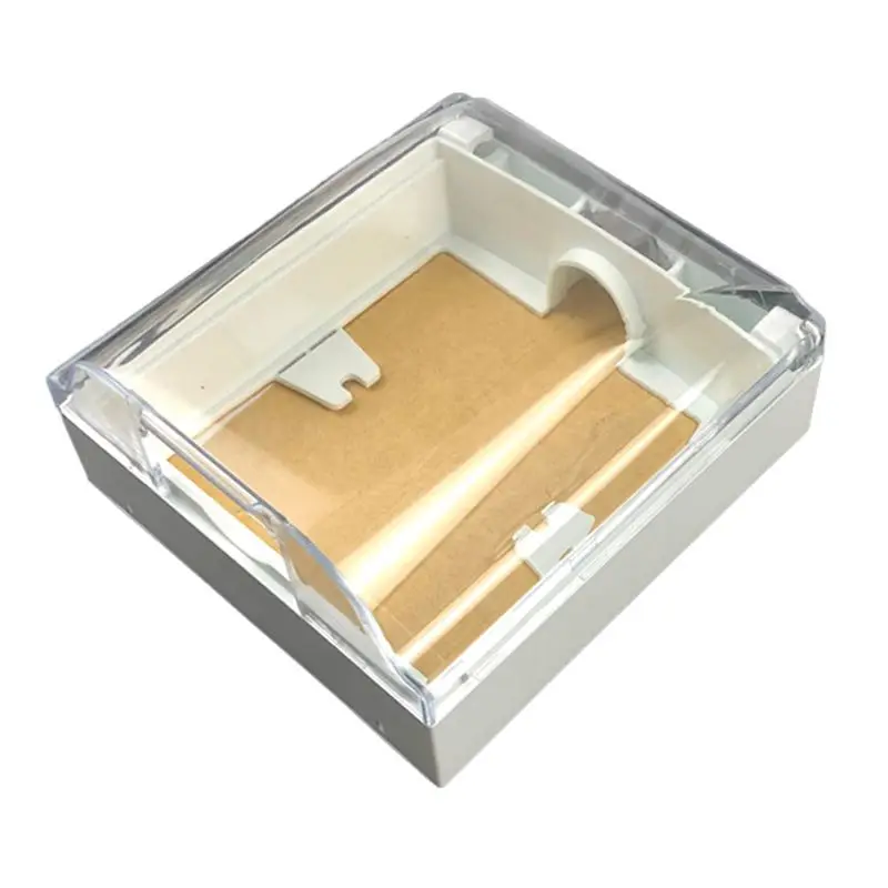 Водонепроницаемая Защитная крышка для выключателя, прозрачная коробочка из пластика, тип 86, электрическая розетка для ванной комнаты