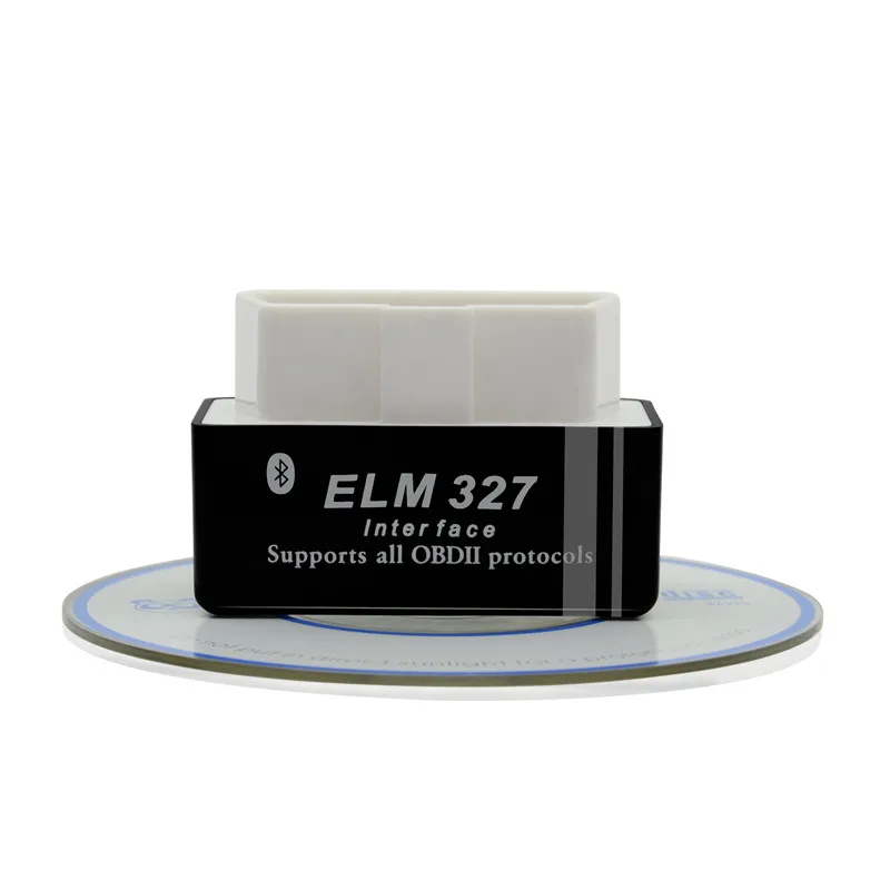 ELM327 Мини ELM 327 V2.1 OBD2 Bluetooth OBD2 Авто диагностический сканер OBDII 2 Автомобильный вяз 327 Тестер для Android Windows Symbian - Цвет: Bluetooth black