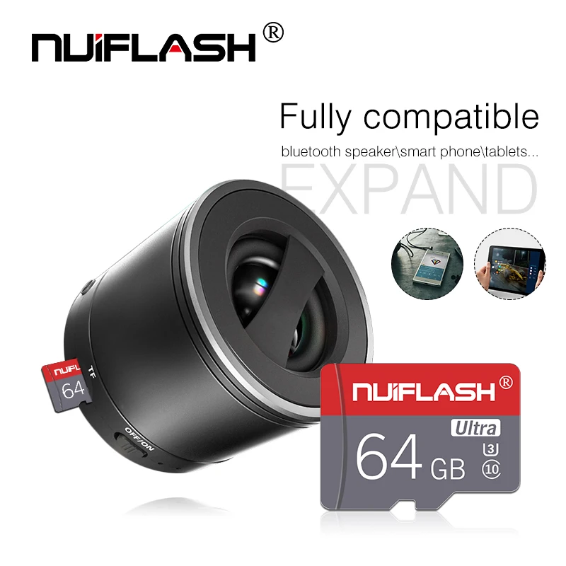 Nuiflash micro sd 128 Гб 64 ГБ 32 16 80 МБ/с. TF usb флэш карта памяти microsd 8 ГБ/48 class10 оригинальный
