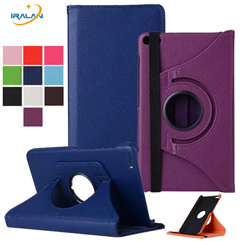 

Ultra Slim Pu 360 rotating leather case for huawei mediapad t2 Pro 7.0 Litchi stand protector cover M2 lite 7.0 PLE-703L+stylus