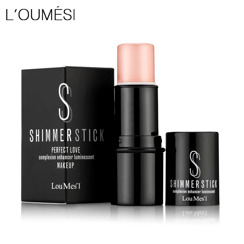 Loumesi Shimmer Stick Make up Bronzer 3 цвета Осветляющий консилер с бронзатором и хайлайтером макияж для блеск для лица Стик