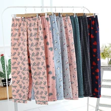 Брюки для сна, женские бархатные флисовые штаны для отдыха, хлопковые Фланелевые брюки, теплые женские штаны для сна