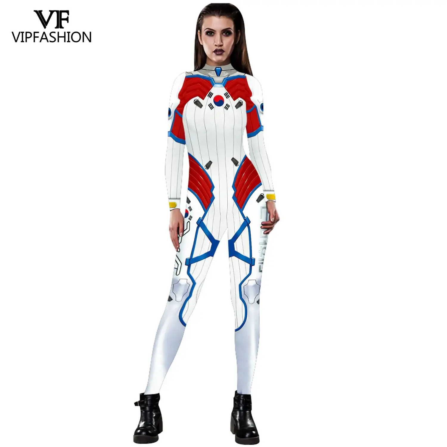 Skup Moda vip czarna lilia Anime gra przebranie na karnawał kombinezony D. VA Zentai elastan Lycra body Halloween karnawał kostium imprezowy