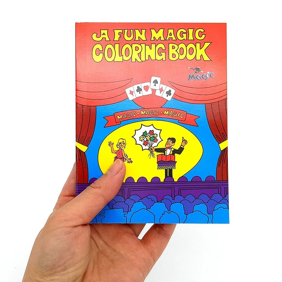 Libro de magia de dibujos animados que cambia de Color, accesorios de  trucos de magia para magos profesionales, juguetes clásicos para niños,  fiesta de espectáculo de Talent - AliExpress Juguetes y pasatiempos