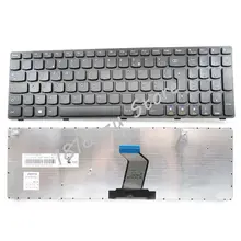 YALUZU Французский клавиатура для lenovo B590 B570 V570 Z570 Z575 B570A B570G B575 B575A B580 FR Клавиатура ноутбука MB340-009 черный