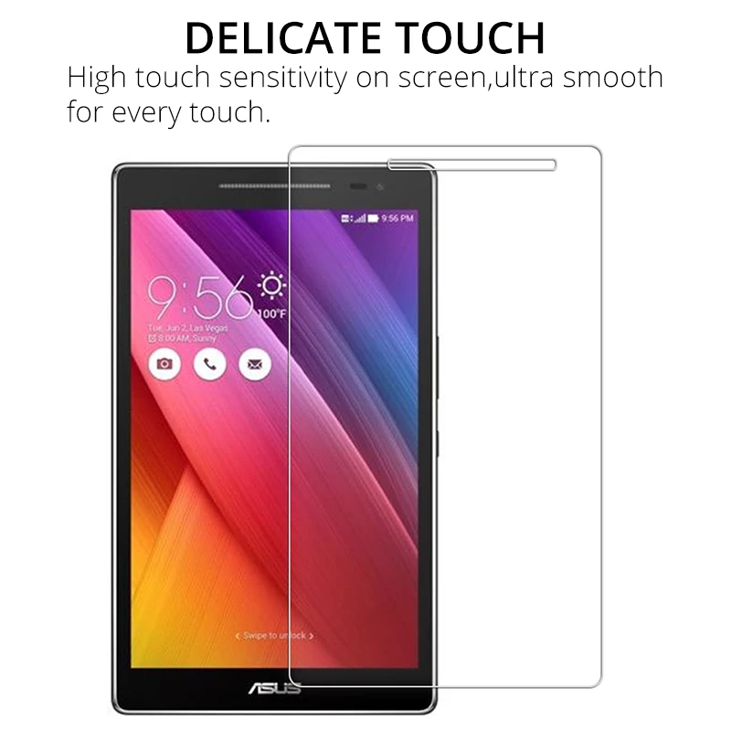 Aiyoo закаленное Стекло пленка Экран Защитная крышка для Asus ZenPad 8,0 Z380 Z380C Z380M Z380KL 8 дюймов планшет ультрачеткое закаленное Стекло