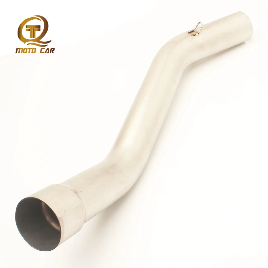 

Motorcycle Exhaust Muffler Middle Link Pipe Adapter Mid Tube Moto Escape Connector for Kawasaki ZX10R Exhaust 2008 2009 2010