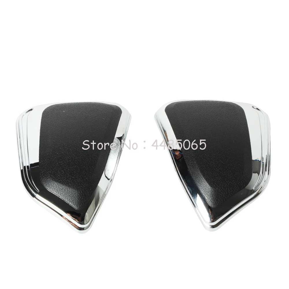 

Chrome Motorcycle Saddle Bag Protector Trim Cover Case for HONDA Goldwing 1800 GL1800 F6B 2012-2017