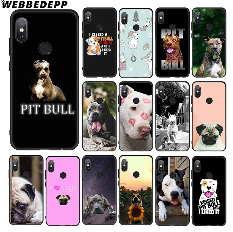 Pit Bull Lovely Pet Dog Pitbull Soft Case for Xiaomi 9 8 SE 6 A1 A2 Lite MIA1 MIA2 MI8 MI6 MAX 3 POCOPHONE F1 |