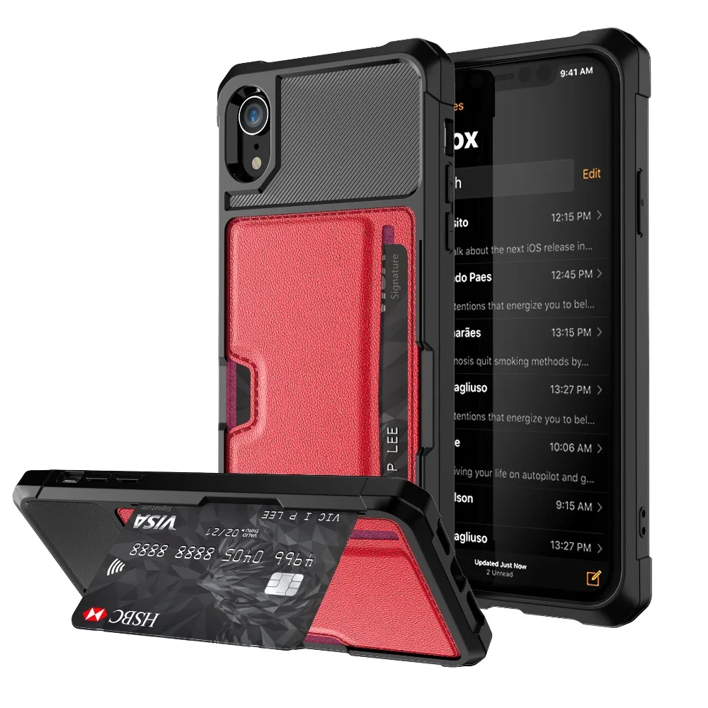 Zuoyiki Card Slot Case For apple iPhone 6 s 7 8 Plus Leather PU &amp TPU Cover for iphone 7plus 8plus 6s Funda Coque |