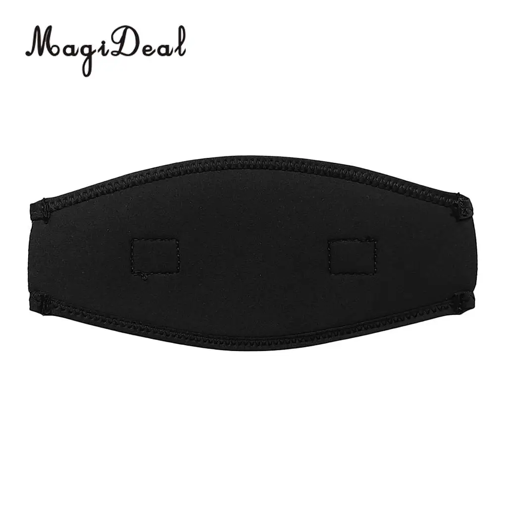 MagiDeal Comfort Neoprene Padded Underwater Scuba Diving Free Dive Snorkel Swim Mask Strap Cover Hair Wrap Replacement 