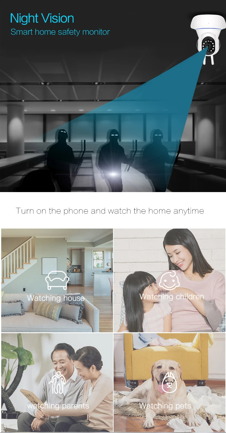 720P hd video ip camera wifi, wifi security camera surveillance