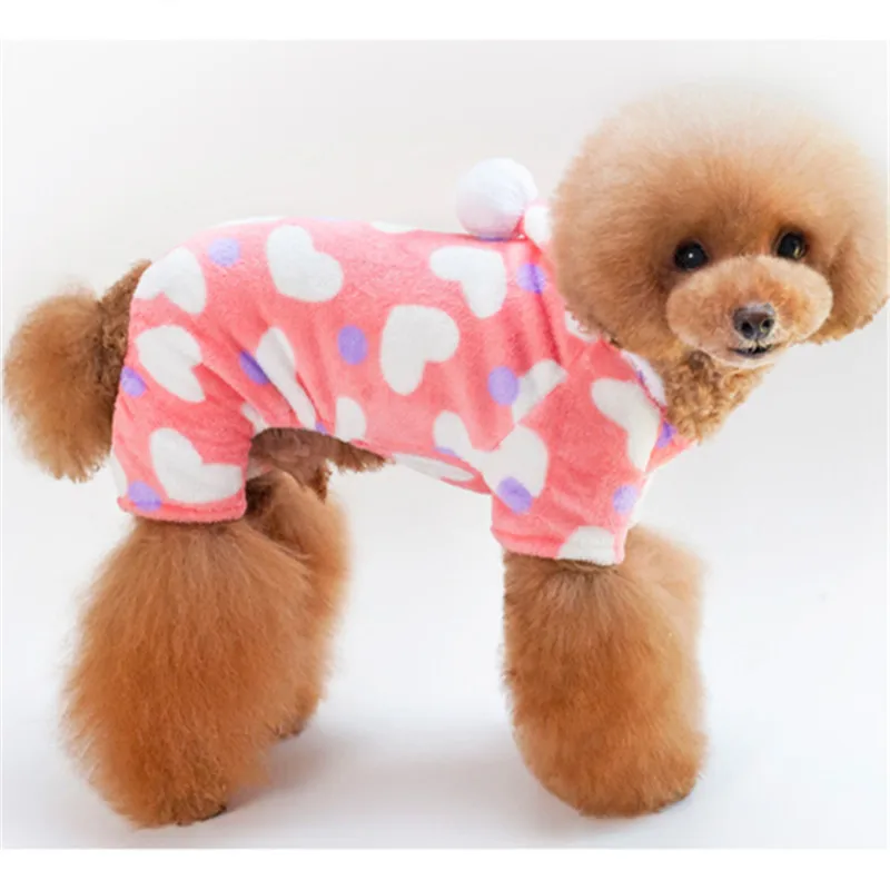 Зимняя Пижама для собак, костюм для животных, одежда для маленьких собак, комбинезон, пижама для собак, теплая Пижама для собак, пальто Для Пуделя, одежда для Мопса