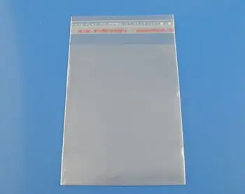 

DoreenBeads 200PCs Clear Self Adhesive Seal Plastic Bags(Usable Space 8x6cm)6x10cm